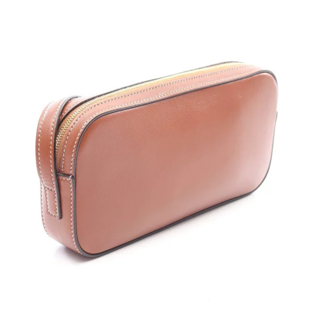 Celine Camera Brown Shoulder Leather Bag Cuire Triomphe Brown